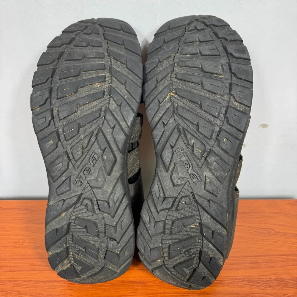 Teva Forebay Mens Hiking Sandals Trail Outdoor Collapsible Heel Size 14 Gorpcore